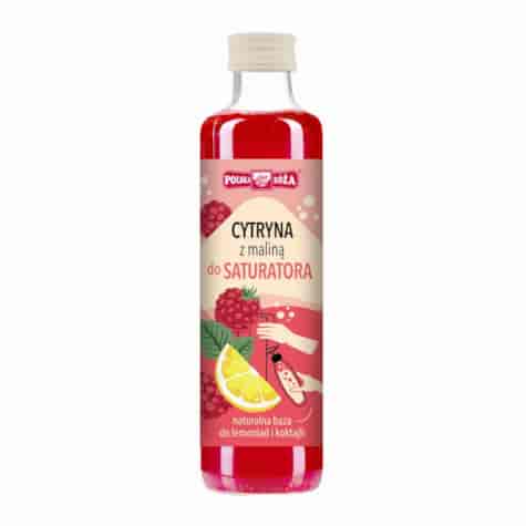 Syrop cytryna z maliną do saturatora 250ml POLSKA RÓŻA