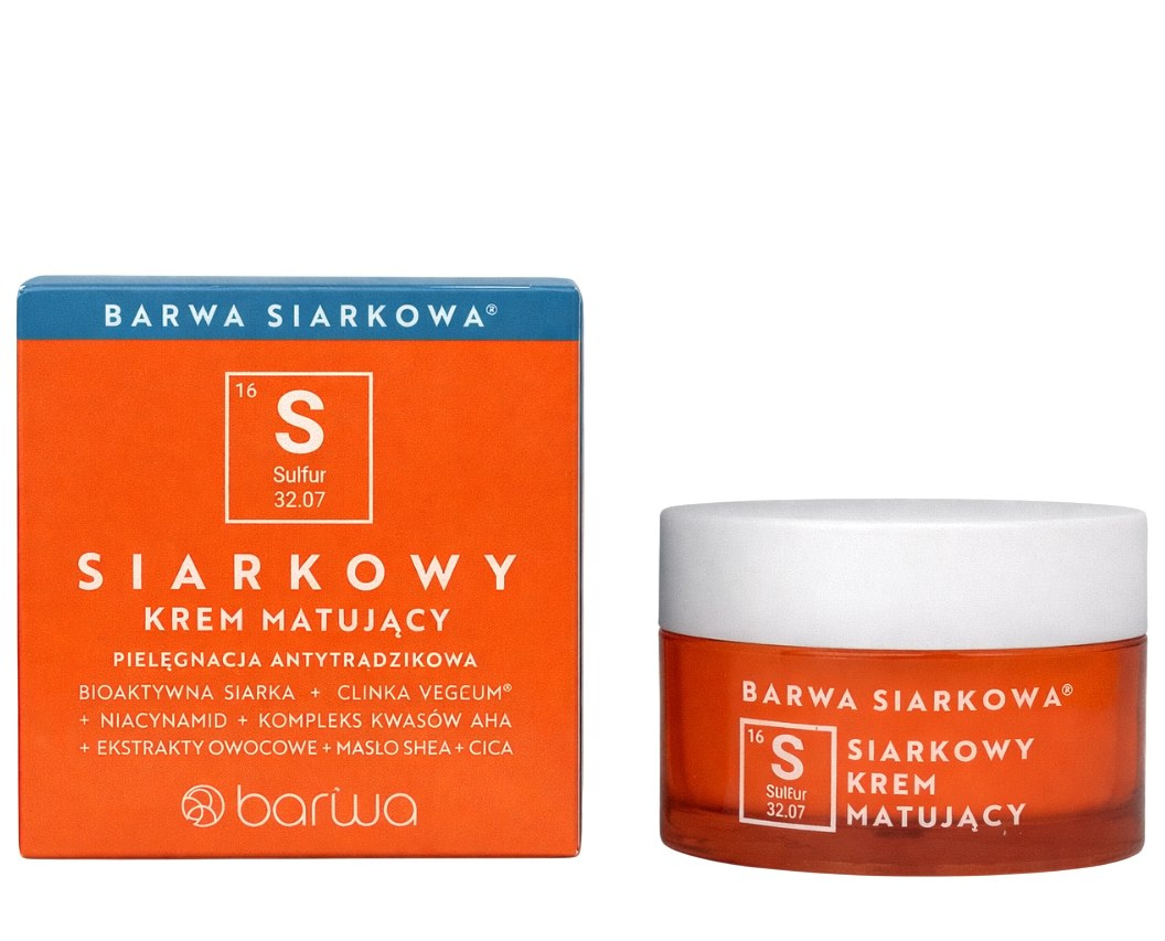 SIARKOWA Krem matujący siarkowy 50ml BARWA