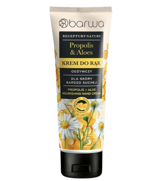 Krem do rąk propolis & aloes odżywczy 100ml BARWA RECEPTURY NATURY