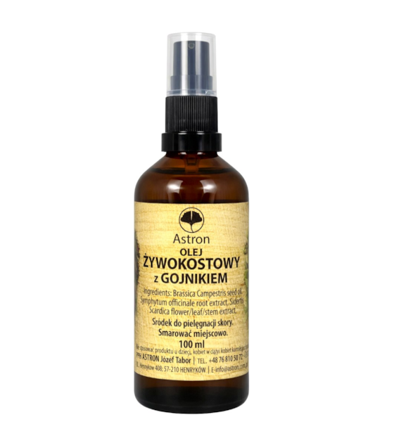 ASTRON Olej żywokostowy z gojnikiem 100ml