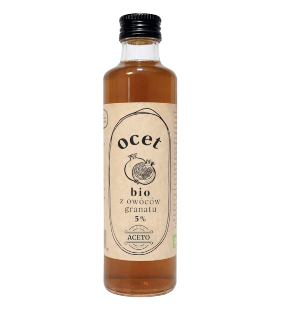 ACETO Ocet z owoców granatu 5% BIO 250ml
