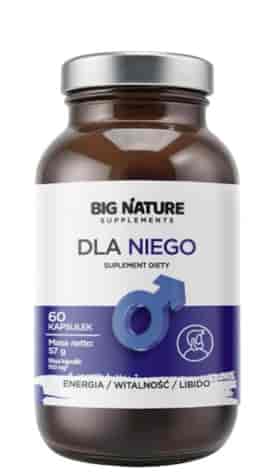 BIG NATURE Kapsułki Dla niego 60 kaps.
