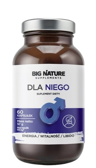 BIG NATURE Kapsułki Dla niego 60 kaps.