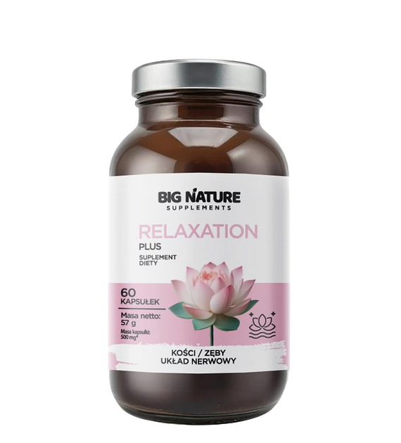 BIG NATURE Kapsułki Relaxation Plus 60 kaps.