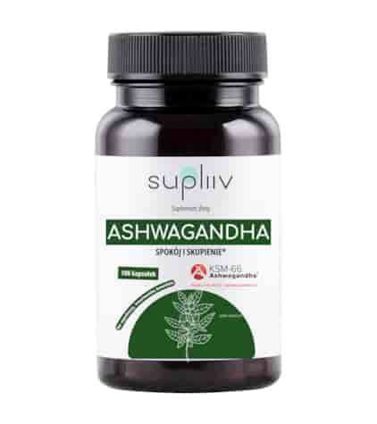 Ashwagandha KSM-66 100 kaps. SUPLIIV