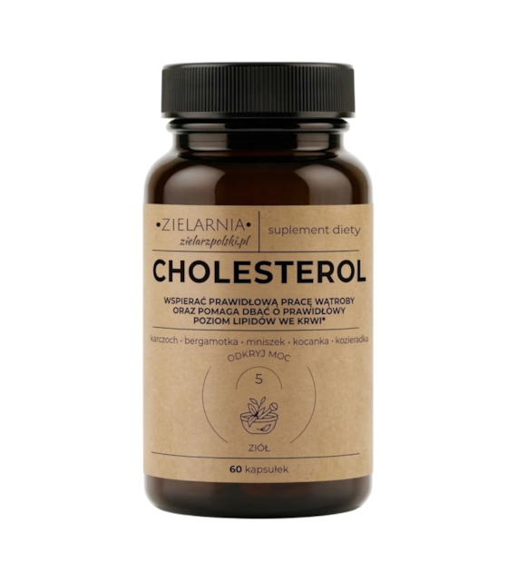 CHOLESTEROL 60 kaps. ZIELARZPOLSKI.PL