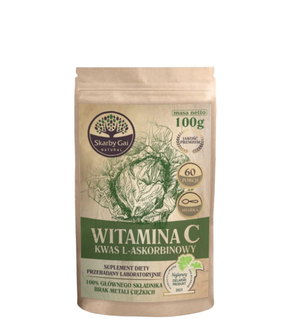 Witamina C z kapusty 100g SKARBY GAI NATURAL