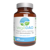 VegeDAO enzym diaminooksydaza 200mU, 60kaps.