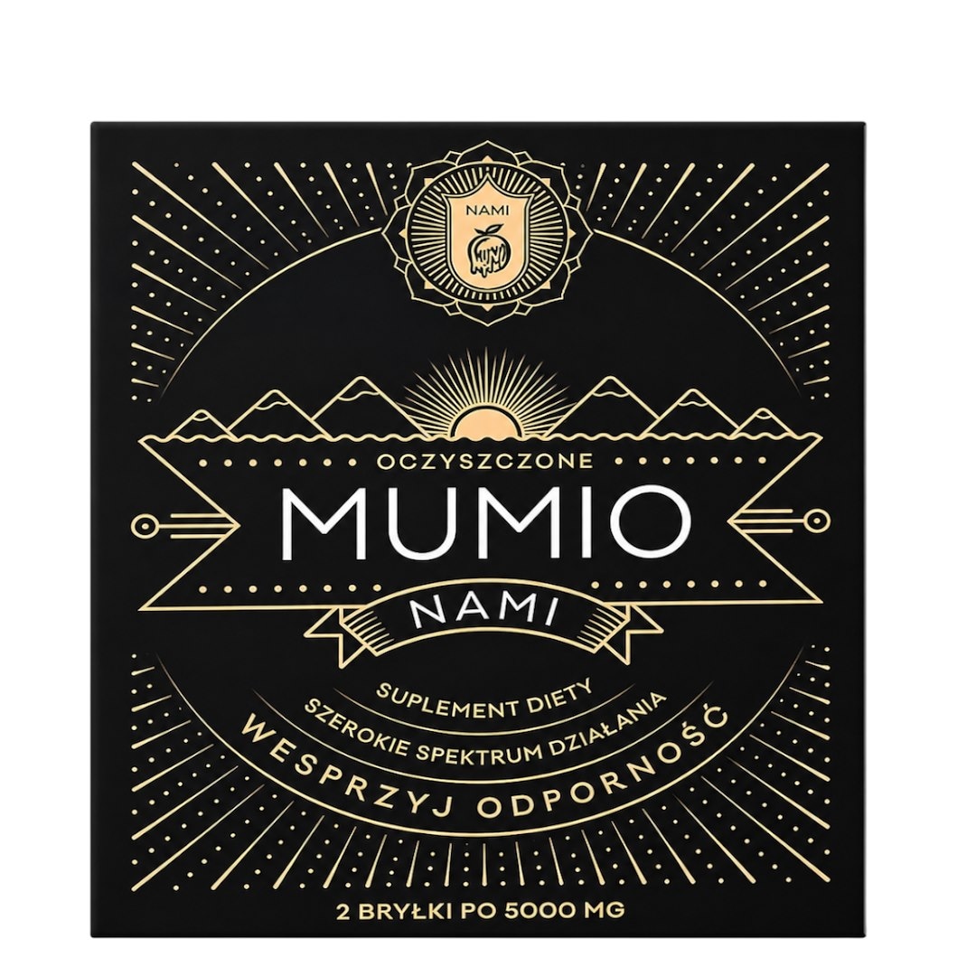 Mumio oczyszczone bryłka 2x5g NAMI