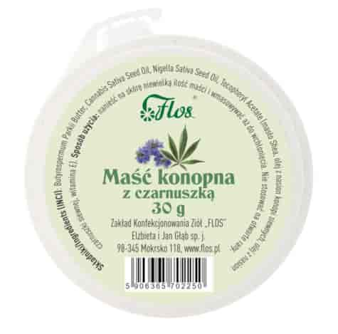 Maść konopna z czarnuszką 30g FLOS