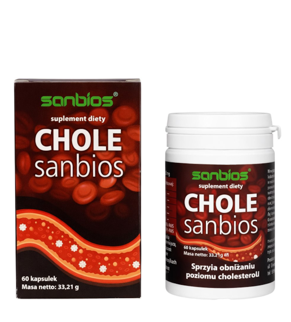 SANBIOS CHOLEsanbios 60kaps.