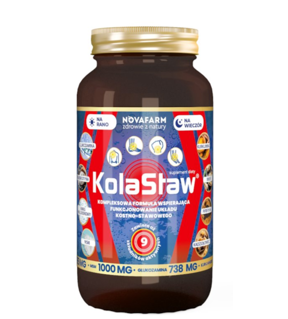NOVAFARM KolaStaw kapsułki 100 szt - wsparcie układu kostno-stawowego