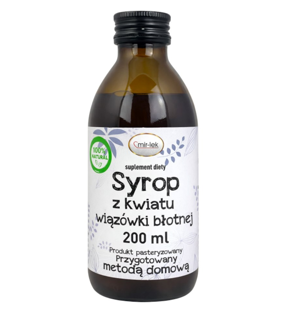 Syrop z kwiatu wiązówki błotnej 200ml MIR-LEK