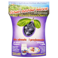 KALEJDOSKOP Śliwki suszone polskie bez konserwantów 200g