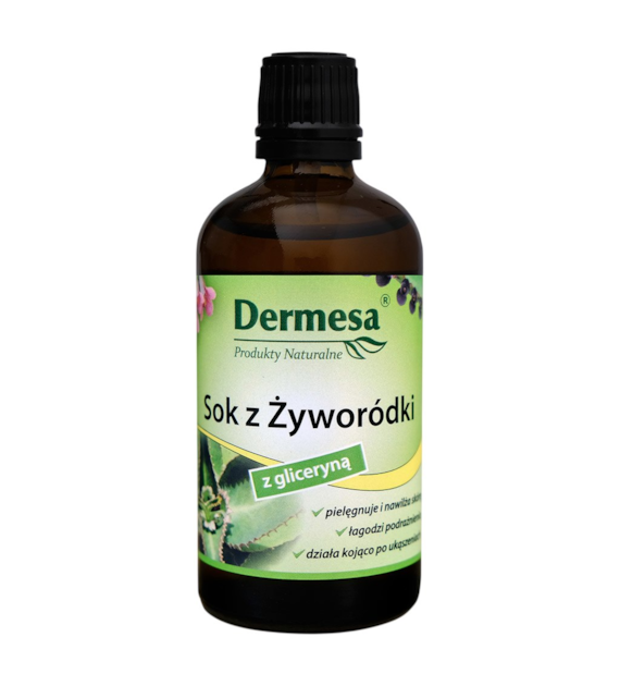 DERMESA Sok z Żyworódki z gliceryną 100ml Kalanchoe Daigremontiana