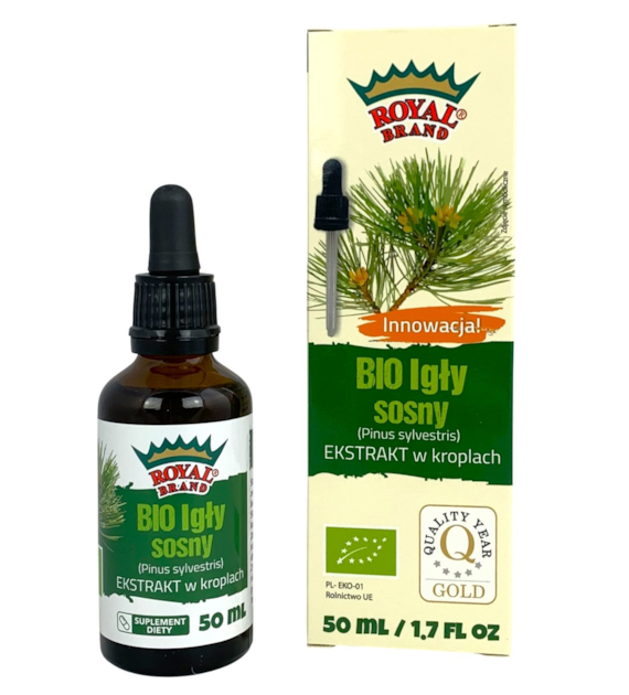 Ekstrakt z igieł sosny BIO 50ml ROYAL BRAND
