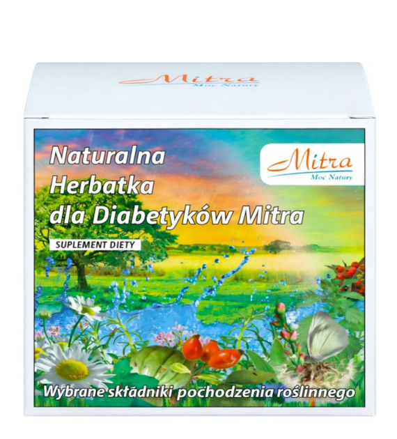 MITRA Naturalna herbatka dla diabetyków 30*2g