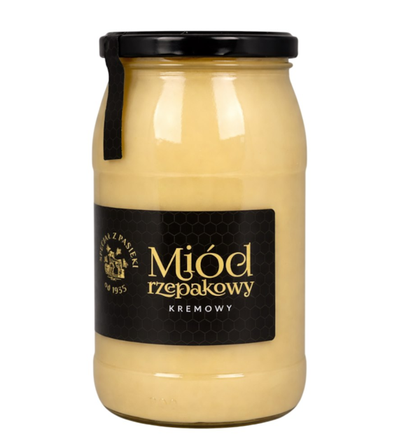 Miód kremowy rzepakowy 1,2kg SPECJAŁ Z PASIEKI