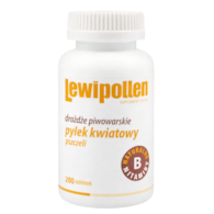 Lewipollen - drożdże piwowarskie + pyłek kwiatowy 200 tabl. CENTURIA