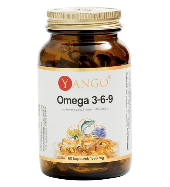 YANGO Omega 3-6-9 - 60 kaps.