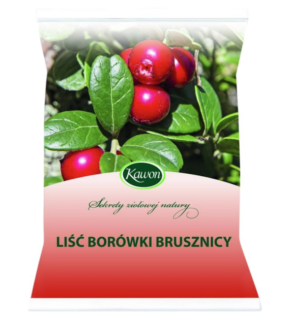 Borówka brusznica liść 50g KAWON