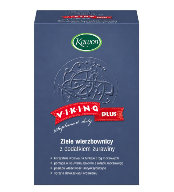 Wierzbownica z żurawiną Viking Plus fix 20*2g KAWON