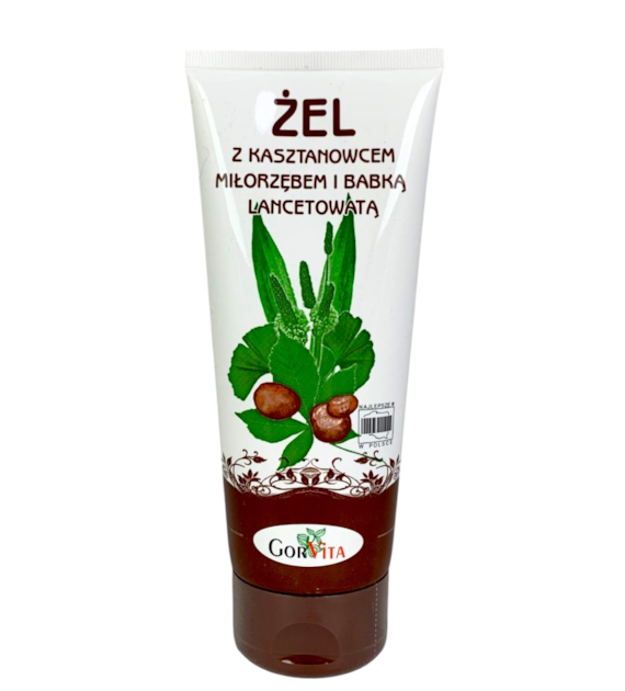 GORVITA Żel z kasztanowcem, miłorzębem i babką lancetowatą 200ml