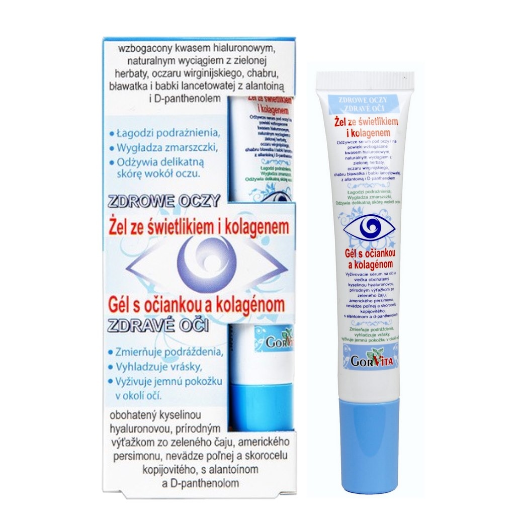 GORVITA Żel ze świetlikiem i kolagenem pod oczy 20ml