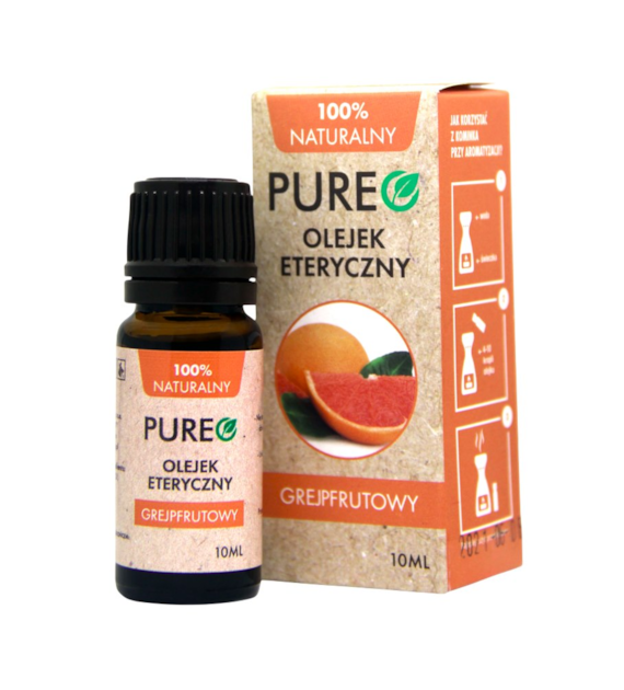 PUREO Naturalny olejek eteryczny Grejpfrutowy 10 ml