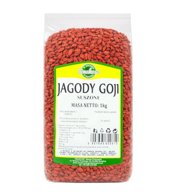 SMAKOSZ Jagody Goji suszone 1kg