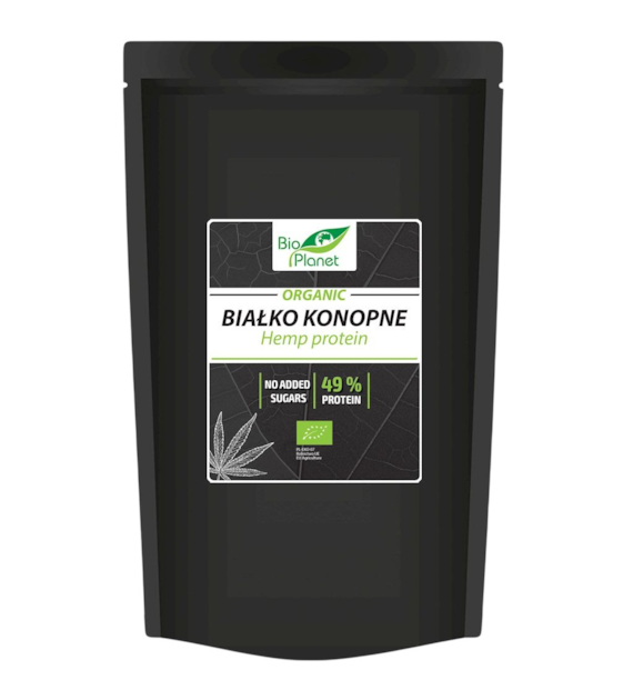 BIO PLANET Białko konopne w proszku BIO 500g