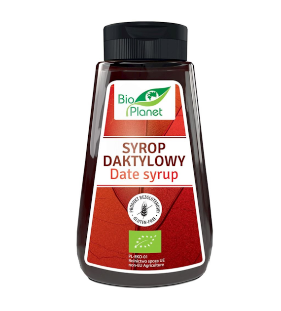 BIO PLANET Syrop daktylowy bezglutenowy BIO 250ml (340g)