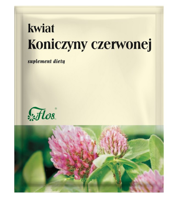 Koniczyna czerwona kwiat 50g FLOS