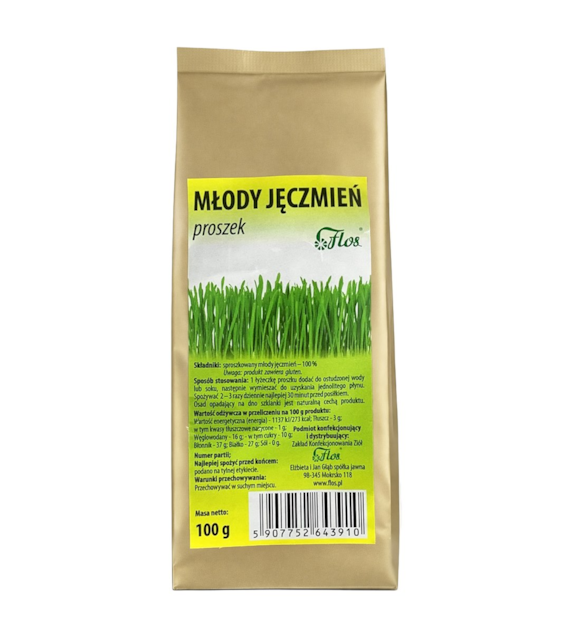 Młody jęczmień 100g FLOS