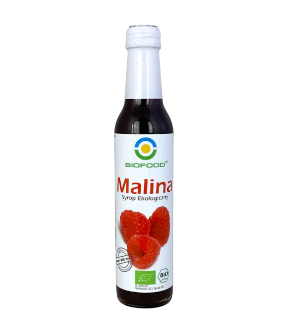 BIO FOOD Syrop malinowy BIO 250ml
