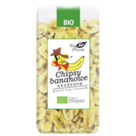 BIO PLANET Chipsy bananowe słodzone BIO 150g