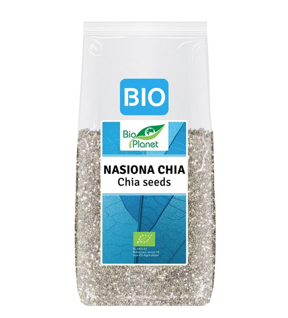 BIO PLANET Chia - nasiona szałwii hiszpańskiej BIO 200g