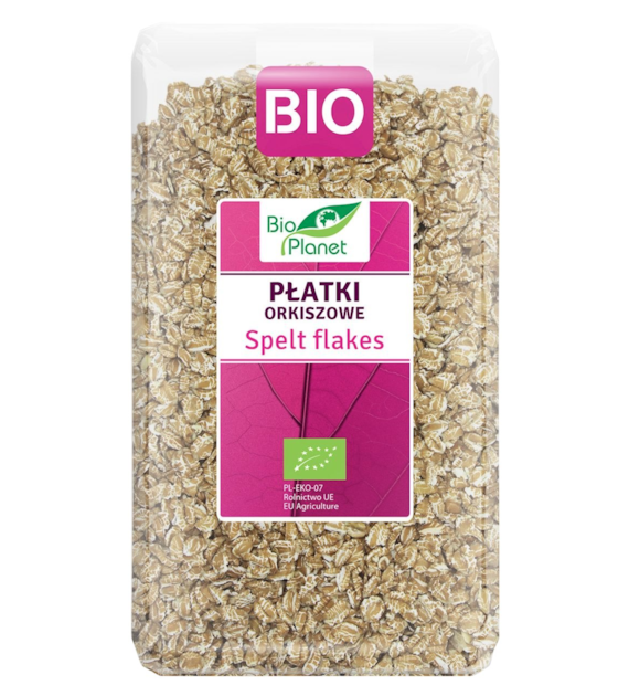 BIO PLANET Płatki orkiszowe BIO 600g