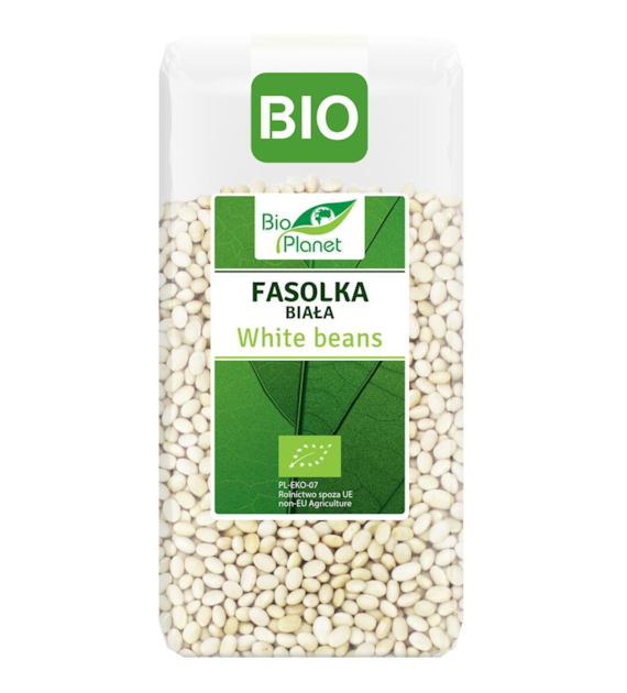 BIO PLANET Fasolka biała BIO 400g