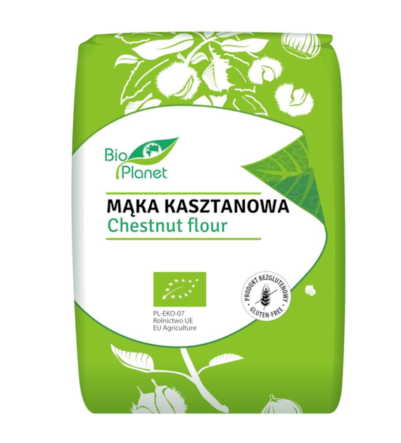 BIO PLANET Mąka kasztanowa bezglutenowa BIO 250g