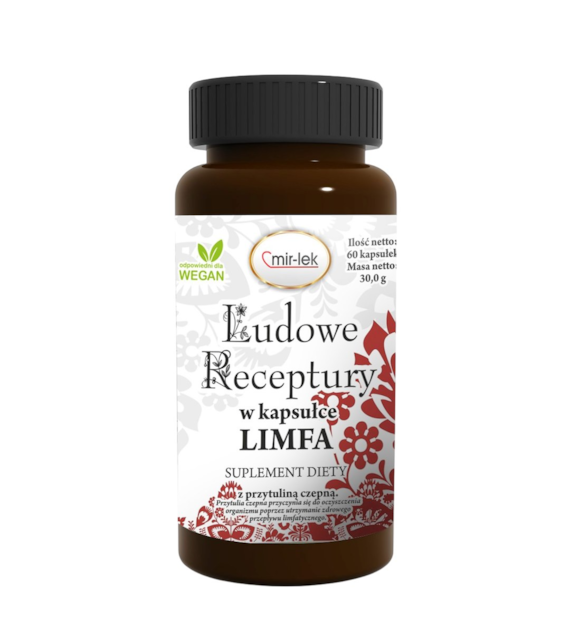 LUDOWE RECEPTURY limfa 60 kapsułek MIR-LEK