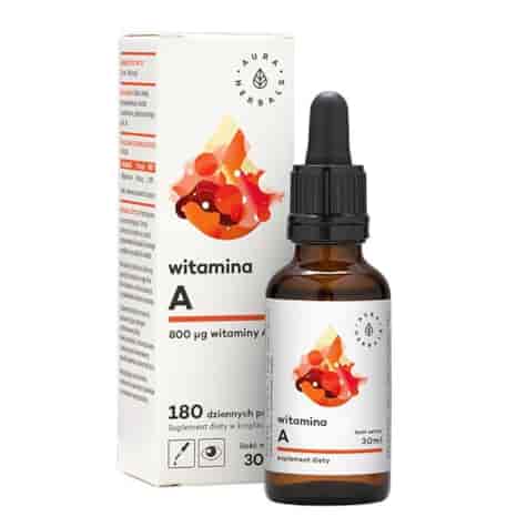 AURA HERBALS Witamina A - krople 30ml