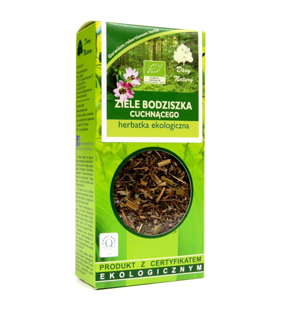 Bodziszek cuchnący ziele BIO 25g DARY NATURY