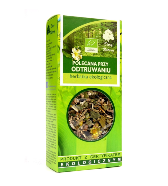 Herbatka Odtruwająca BIO 50g DARY NATURY