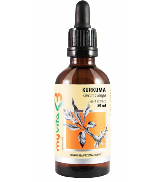 MyVita Kurkuma - ekstrakt w kroplach 50ml