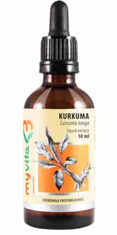 MyVita Kurkuma - ekstrakt w kroplach 50ml