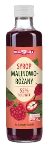Syrop malinowo - różany 250ml POLSKA RÓŻA