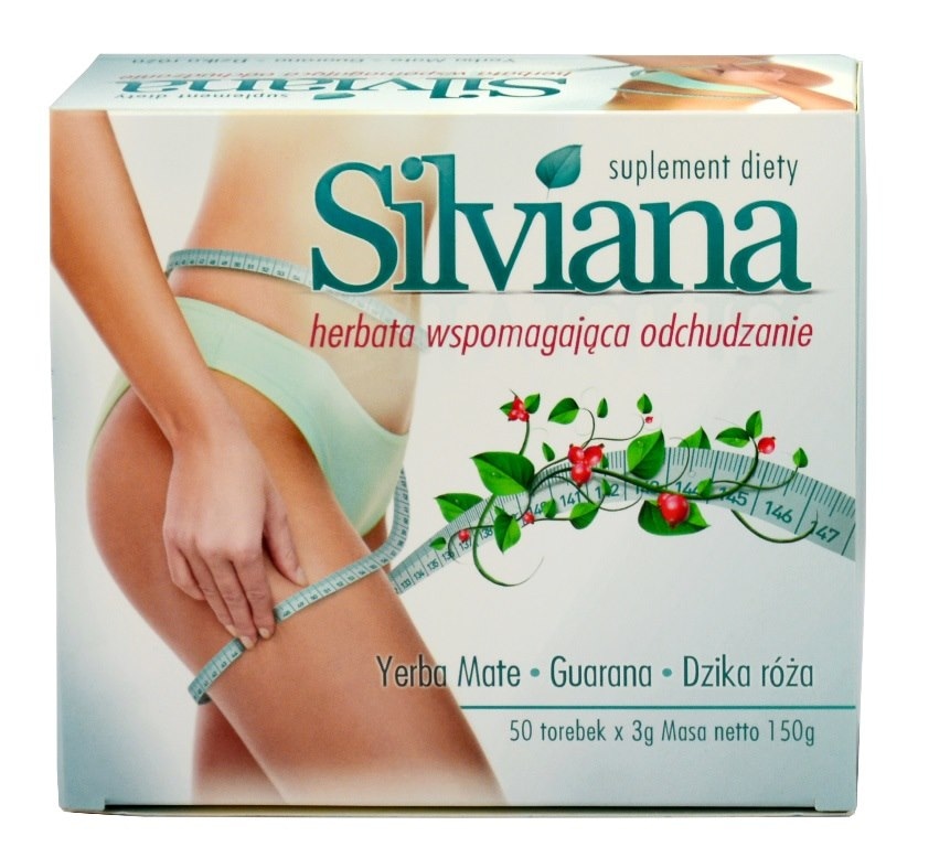 SILVIANA herbata wspomagająca odchudzanie 50*3g