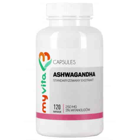 MyVita Ashwagandha ekstrakt 250mg, 120kaps.