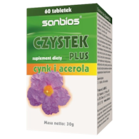 SANBIOS Czystek Plus 60tabl.